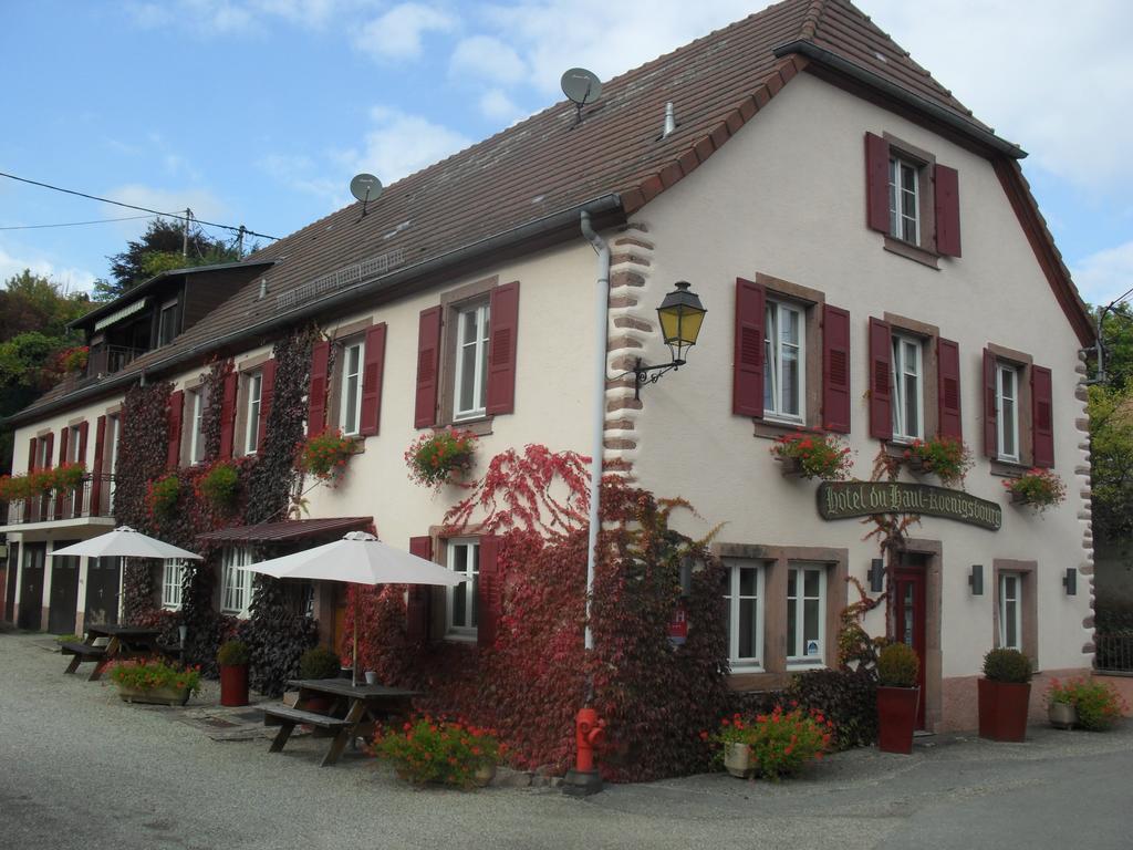 תאננקירש Hotel Du Haut Koenigsbourg- Entre Vignes Et Chateau מראה חיצוני תמונה